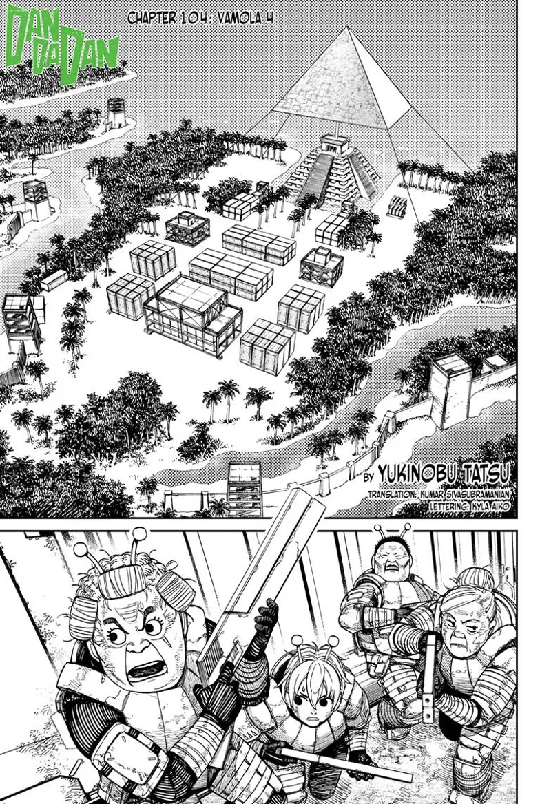 Ms. Banga, Vamola, and the two soldiers infiltrate the enemy base near the coast, which has a pyramid.