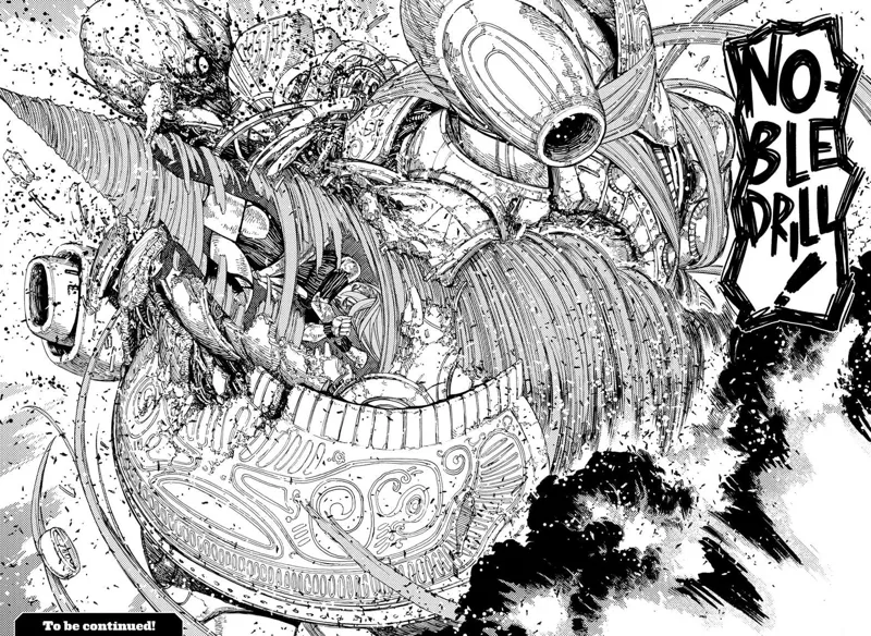 Cursed Aira pierces through the missile alien's thick armor using "Wobble Drill."