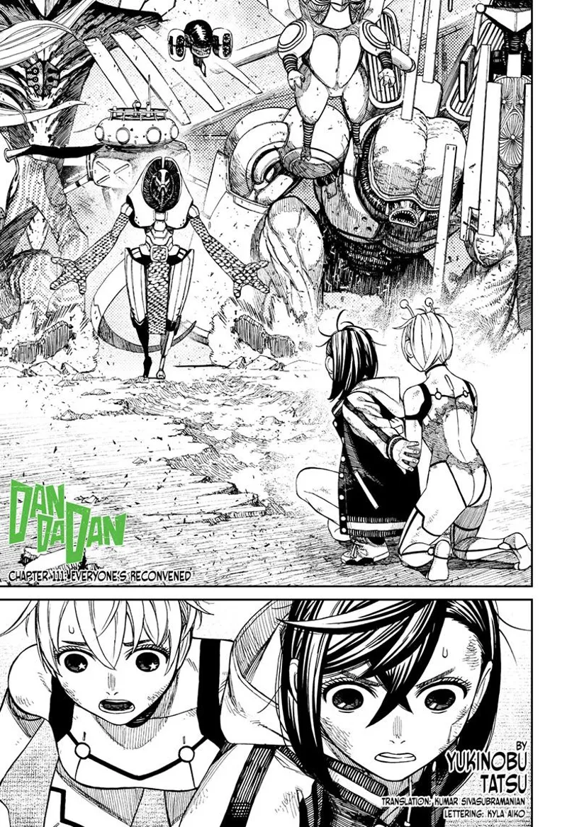 Momo and Vamola face more aliens in front of them.