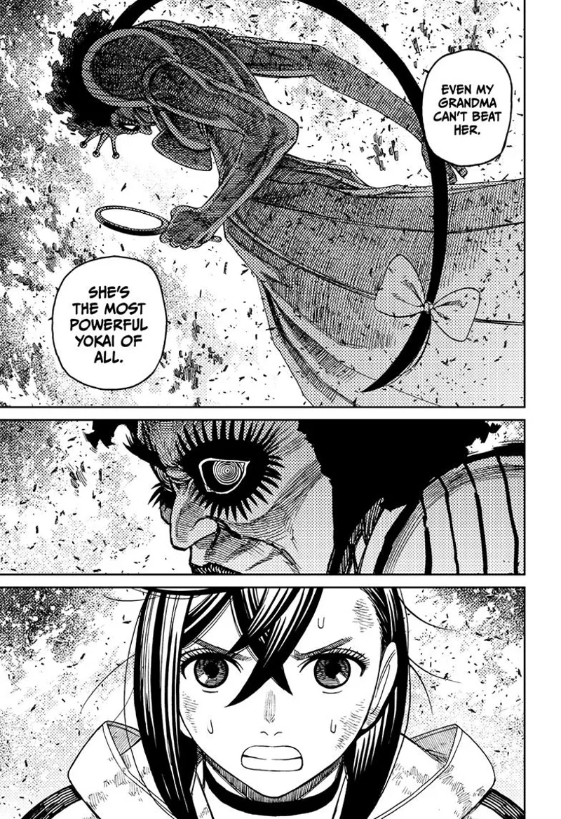 Momo reveals Reiko Kashima is the most powerful Yokai of all.