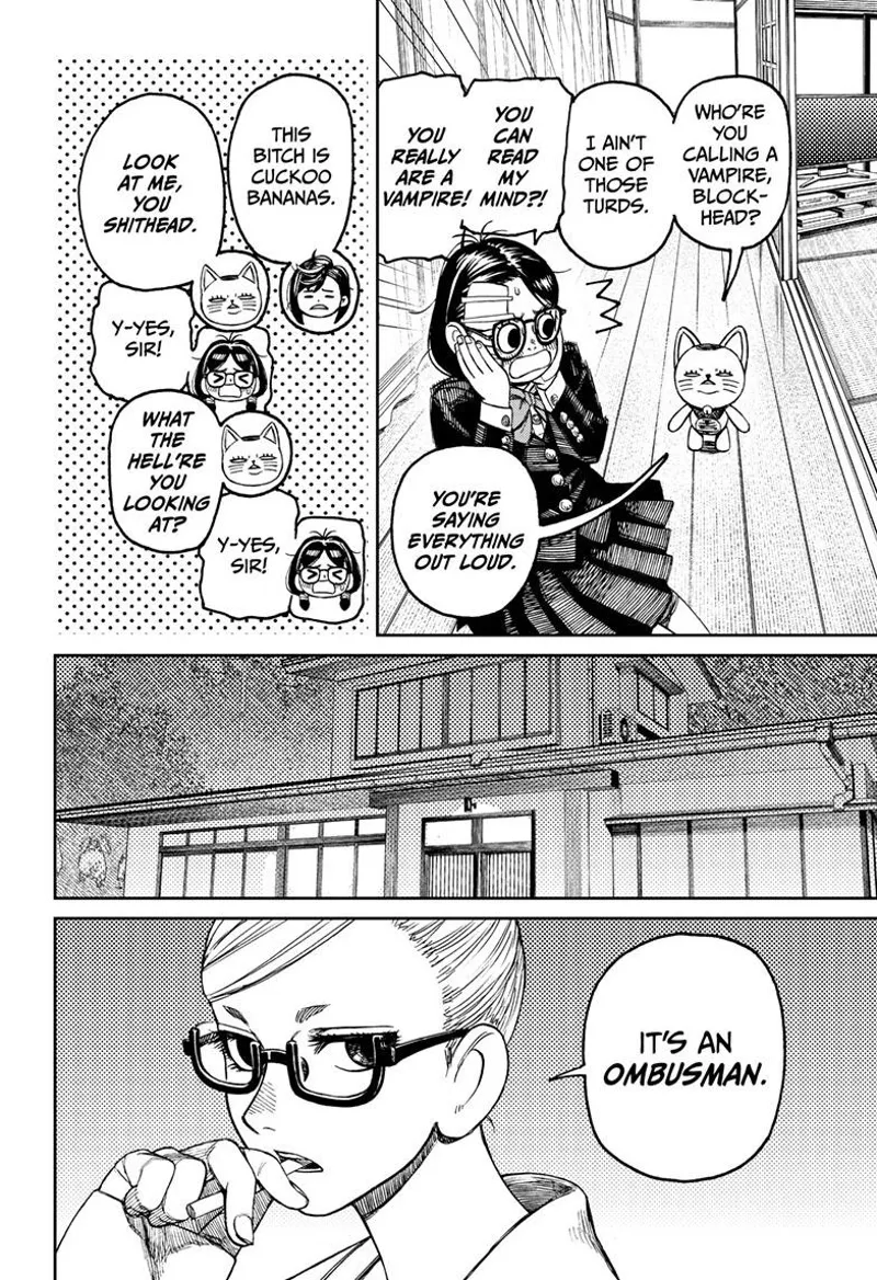 The Class rep still gets freaked out at Turbo Granny. Grandma says it an Ombusman.