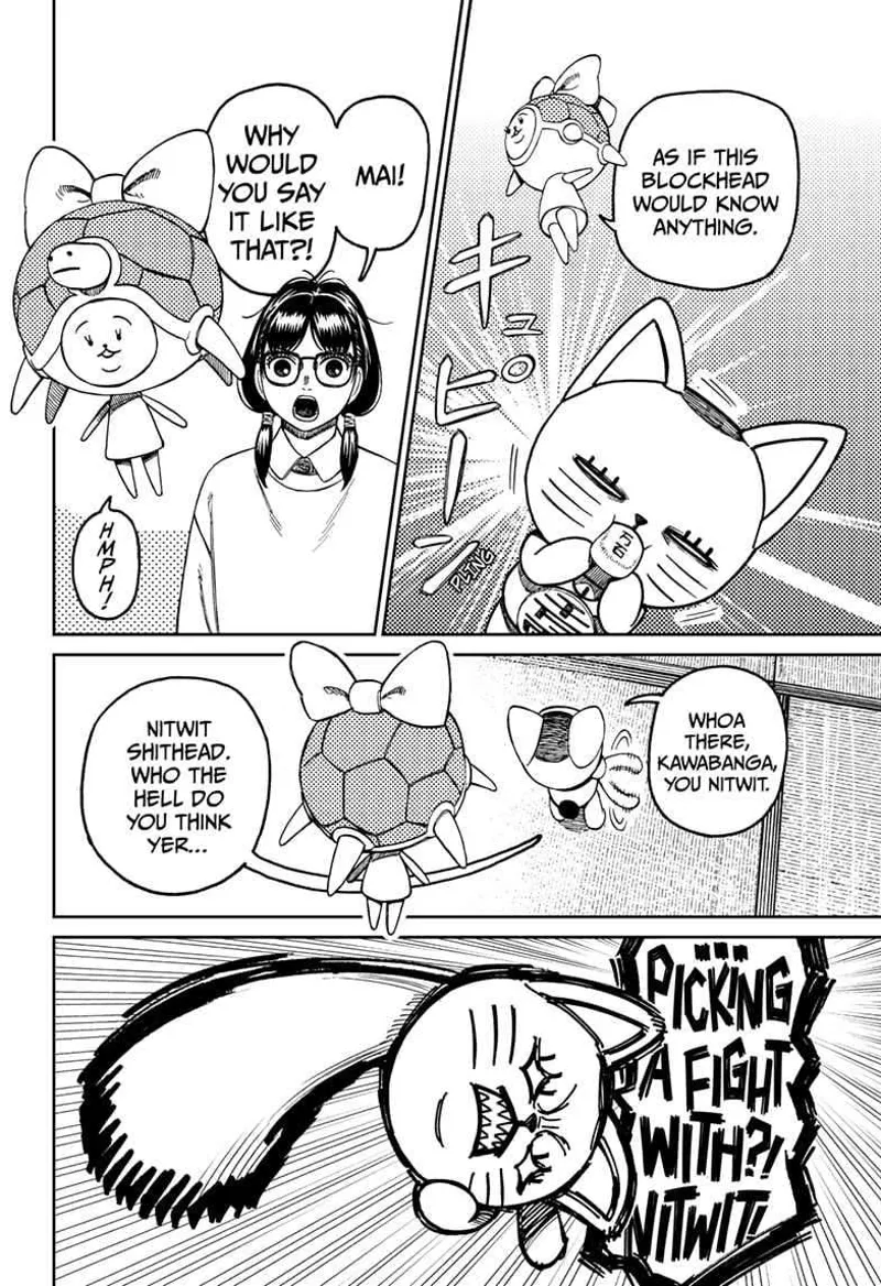 Mai insults Turbo Granny. Rin tells Mai to be kinder. Turbo Granny gets mad and suddenly attacks Mai.