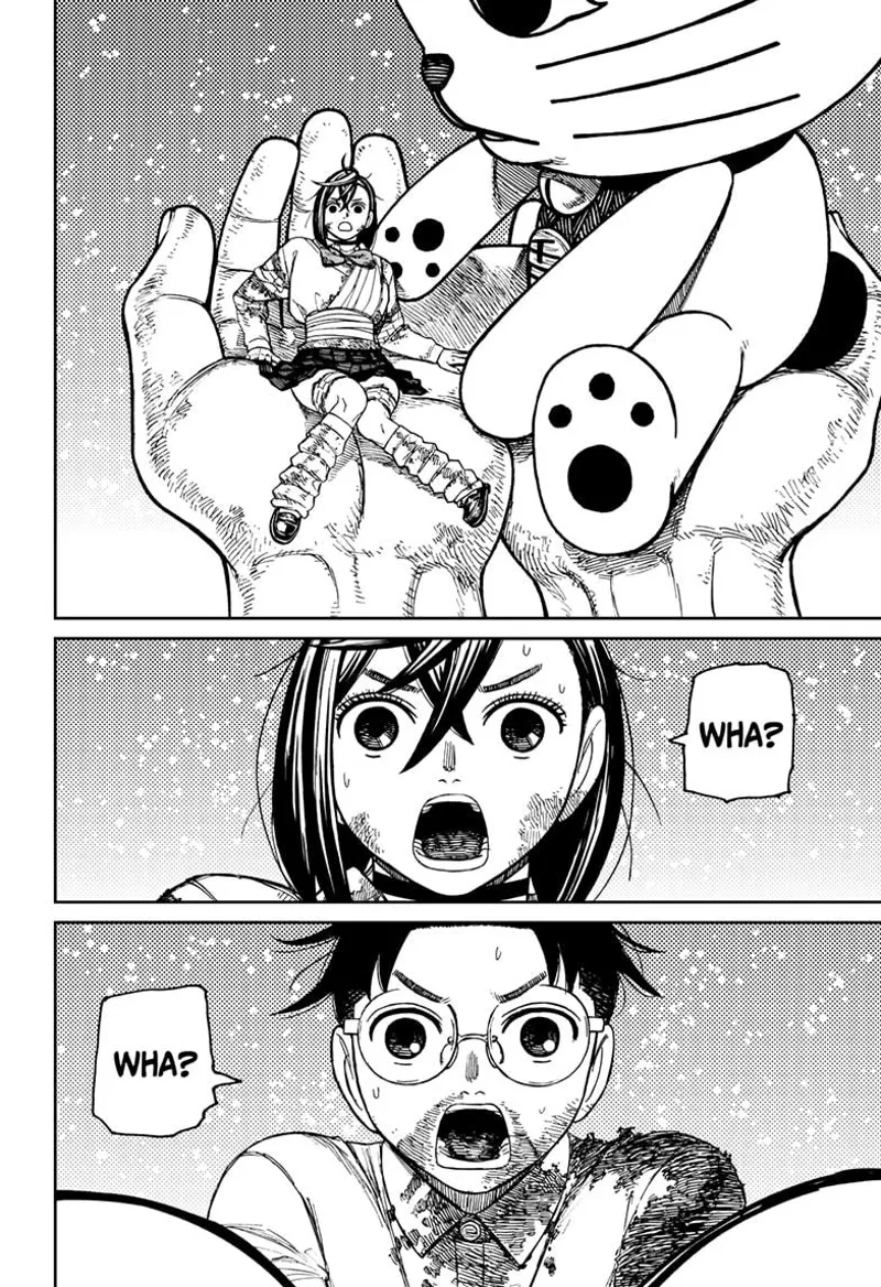 Okarun and Momo are both shocked!