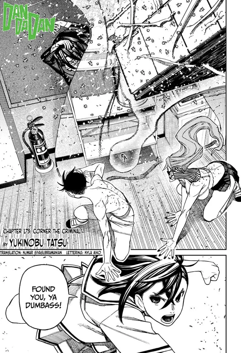 Tiny Momo, Yokai Aira, and Okarun found the student controlling the pygmies, hiding behind a camouflage cloth.