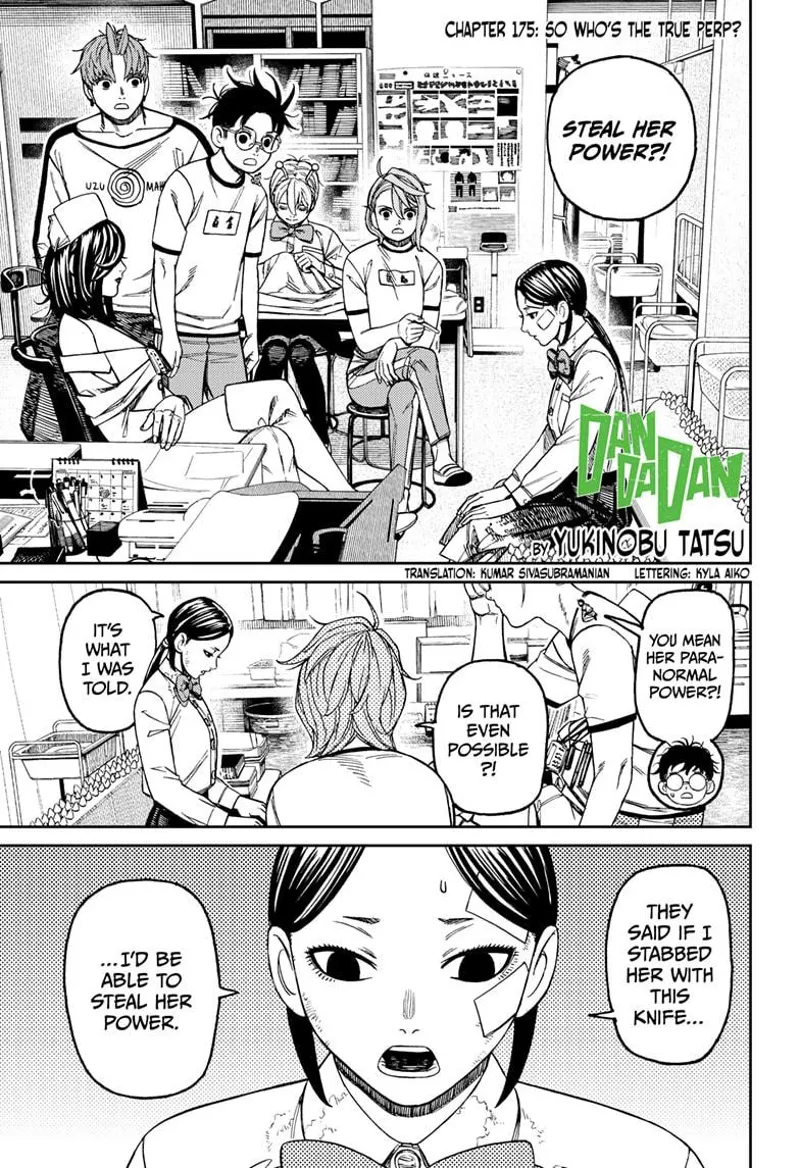 The gang is shocked after hearing Kouki Yukishiro was told by the true perpetrator that she can steal Momo's power if she stabs her with the knife they gave her.