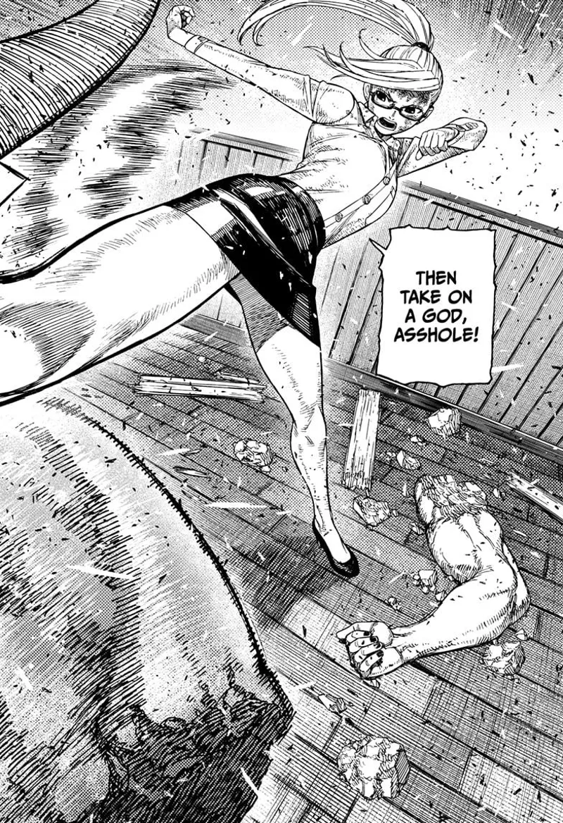 Grandma Seiko delivers a powerful kick to Iron.