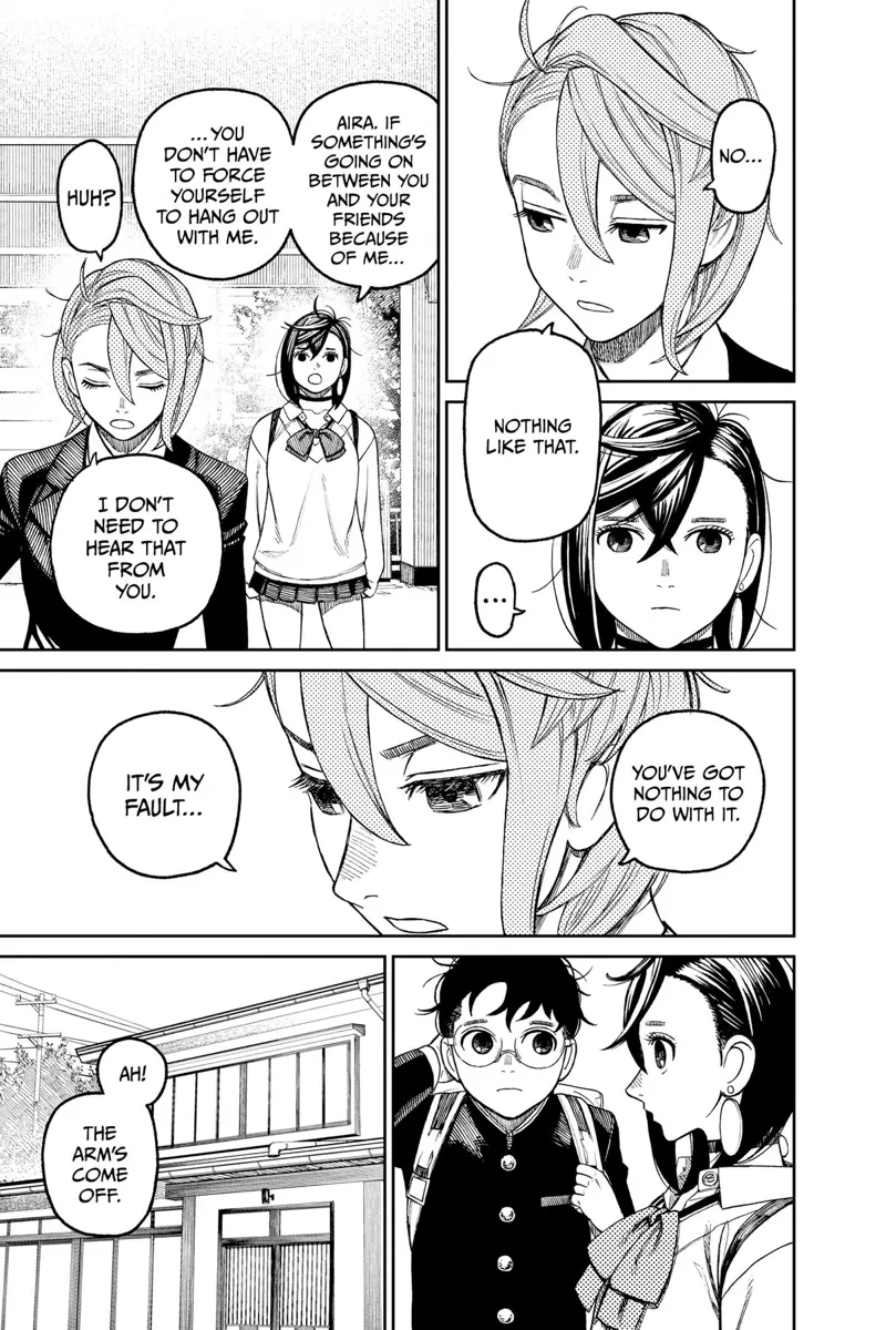 Momo tells Aira she can come whenever she wants.