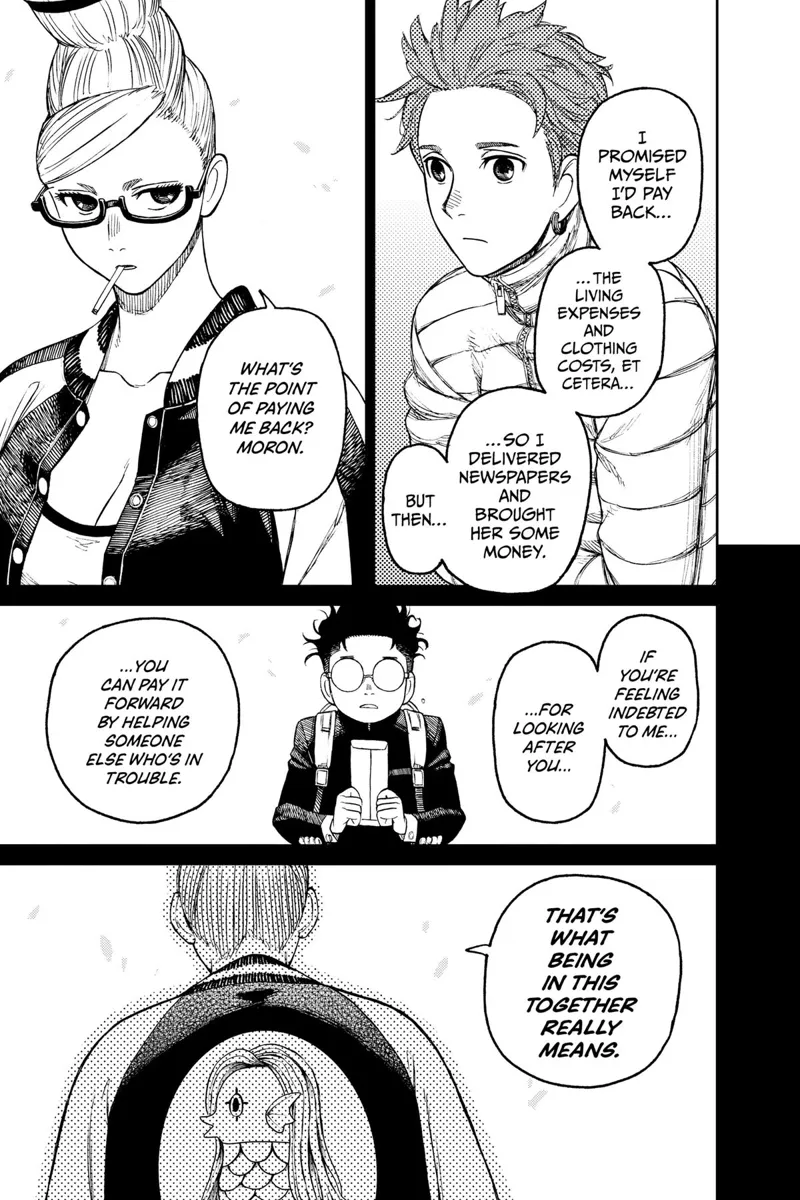 Jiji recalls repaying the money to Grandma, who didn't accept it.
