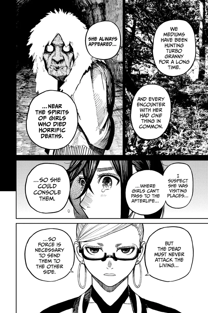 Grandma Seiko reveals they have been hunting Turbo Granny for a long time.