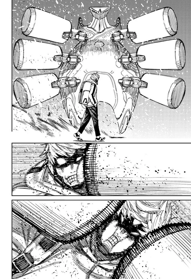 One of the aliens punches and smashes Evil Eye.