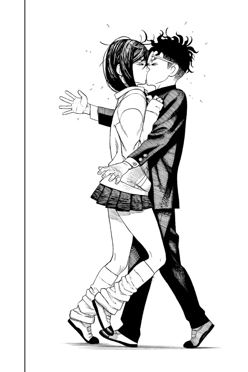 Suddenly, Okarun and Momo kiss accidentally!